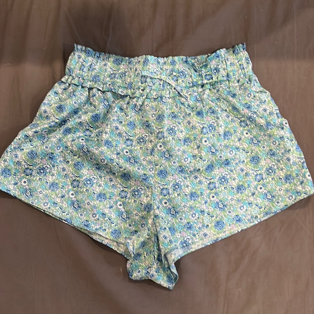 XXS, For love & lemons silk shorts with buttons